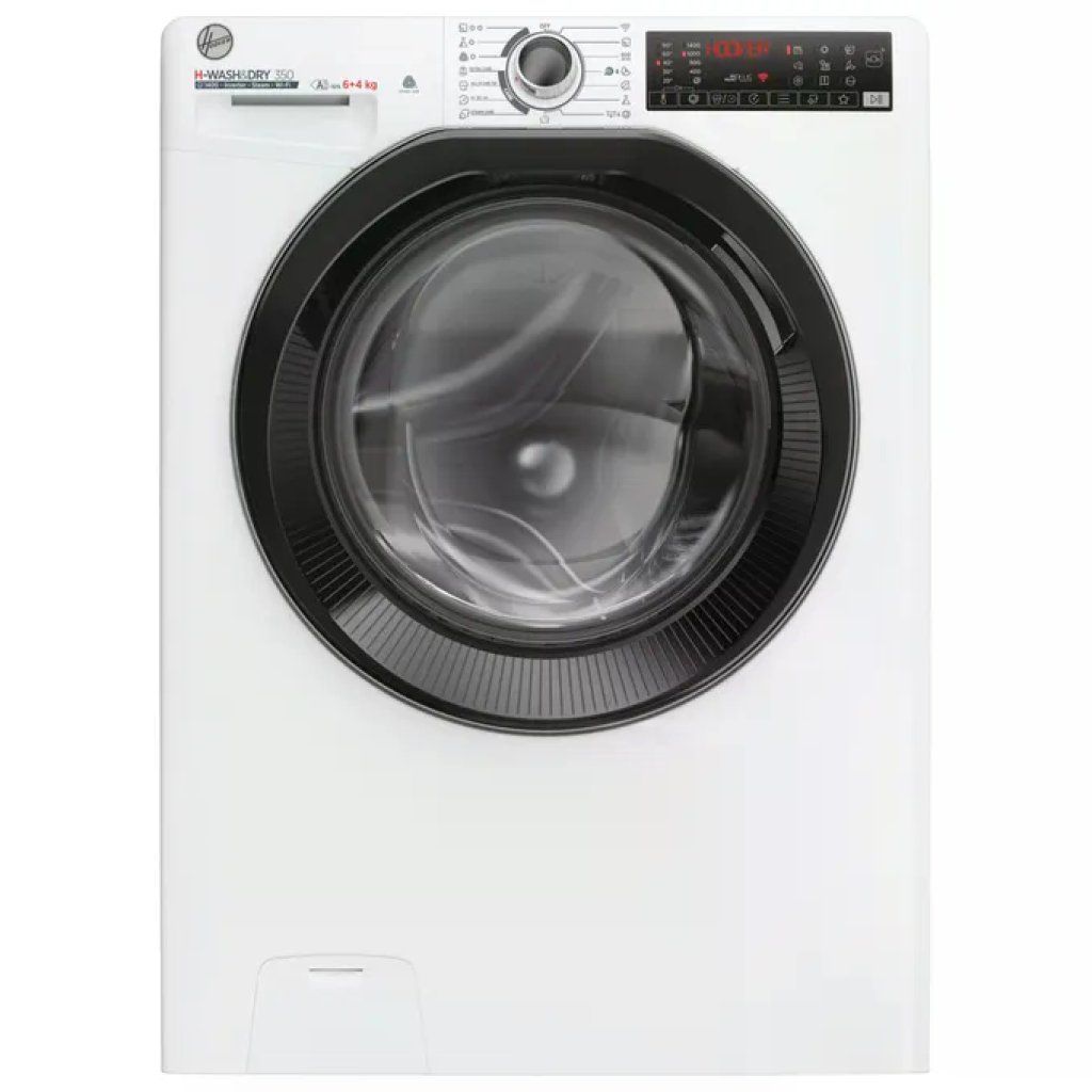Hoover H-Wash&Dry 350 Slim Lavasciuga 6+4 kg, 1400 giri, Wi-Fi, Vapore, Bianca