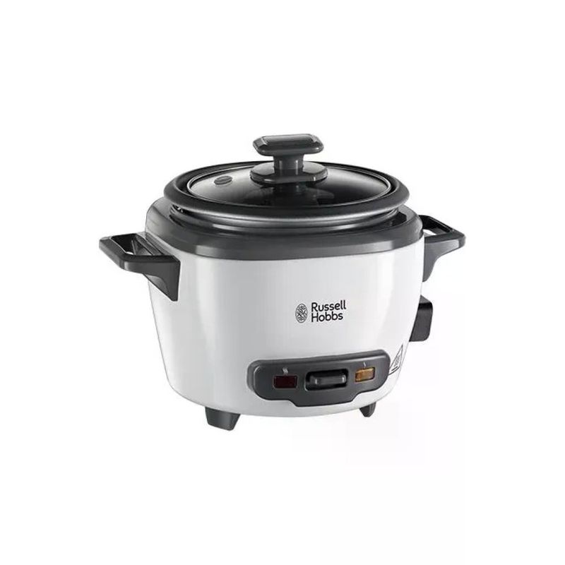 Russell Hobbs 27020-56 Cuociriso 0,4 L, 200 W, Nero e Bianco
