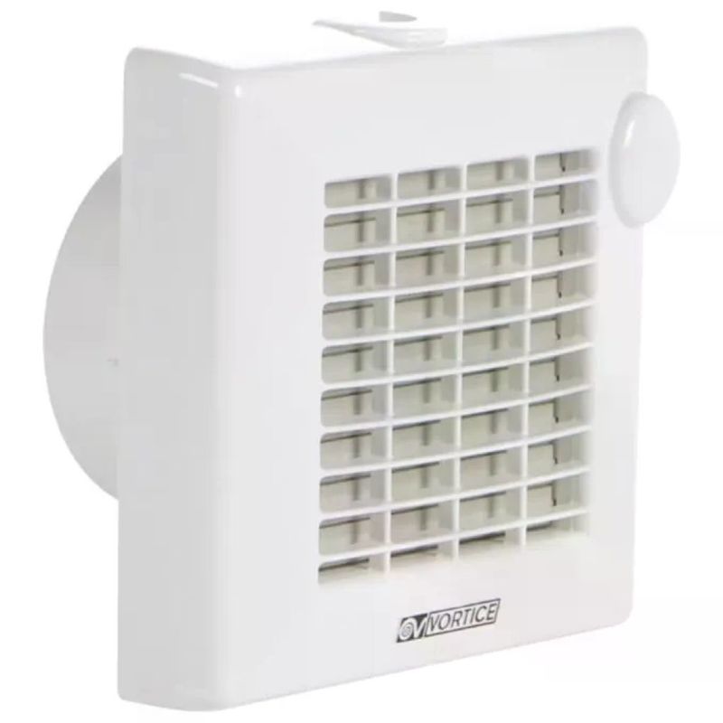 VORTICE M 120/5'' LL Aspiratore elicoidale da parete, 175 m³/h, 20 W, bianco