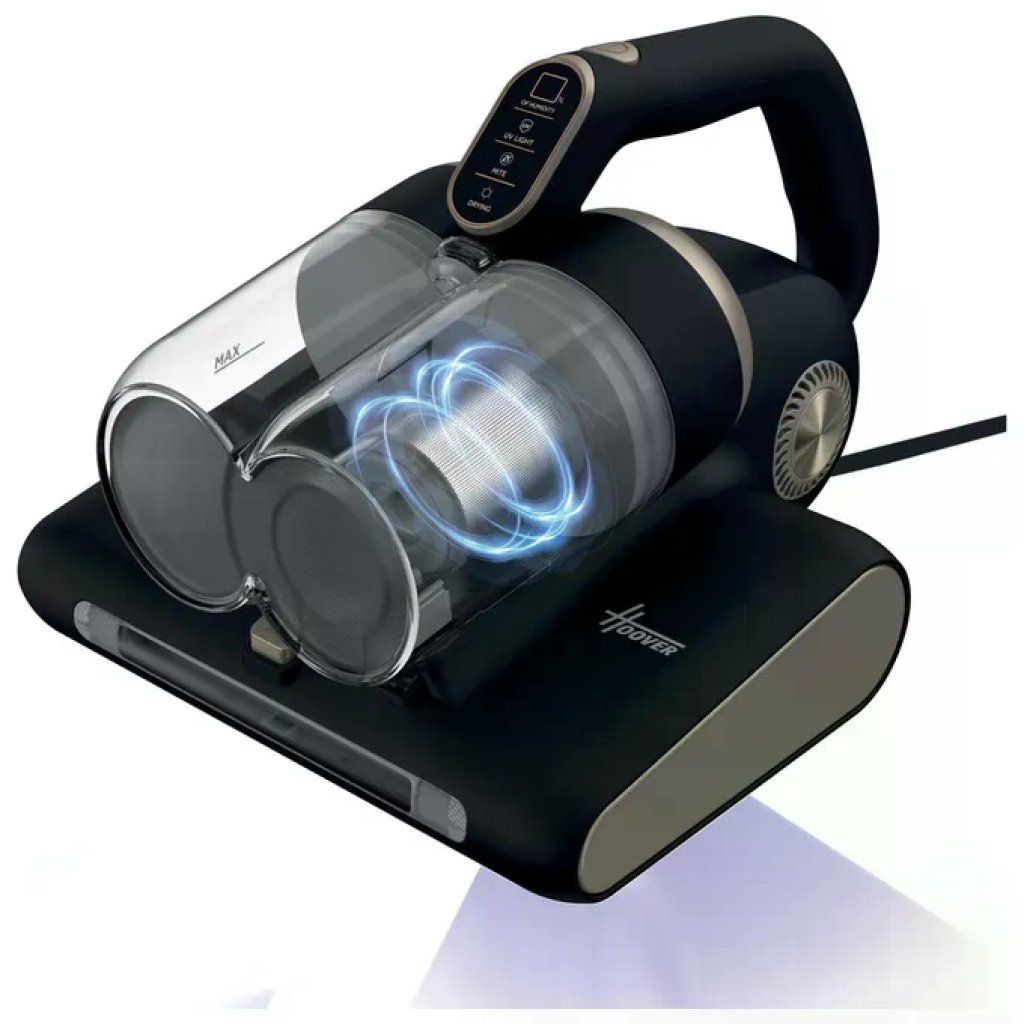 Hoover HMC520UV 011 Battimaterasso 4 in 1, 400 W, UV, Nero Metallico