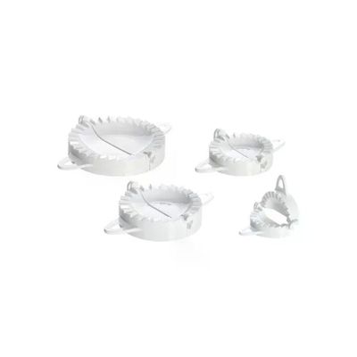 Tescoma Delicia Set 4 Forme Tagliapasta per Ravioli e Panzerotti, 6–12 cm