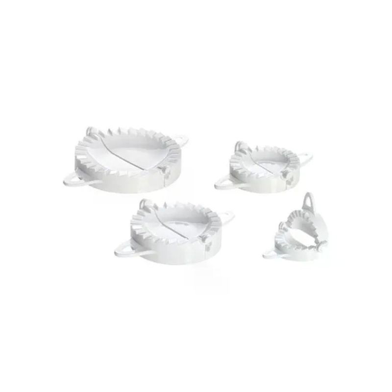 Tescoma Delicia Set 4 Forme Tagliapasta per Ravioli e Panzerotti, 6–12 cm