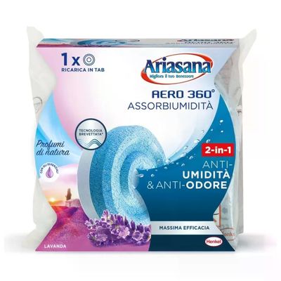 HENKEL Ariasana Aero 360° Ricarica Assorbiumidità Lavanda Relax 450 g