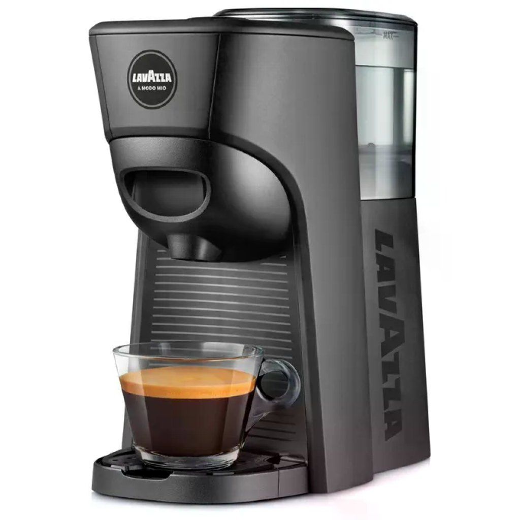 Lavazza Tiny Eco LM840 Macchina da Caffè a Capsule A Modo Mio, 1450 W, 0,6 L, Nera