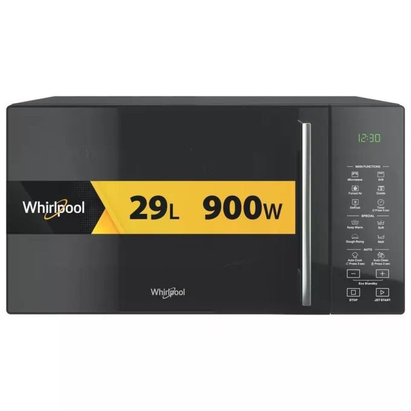 Whirlpool MWP 295 B Forno a Microonde Combinato 29 L, 900 W, Nero
