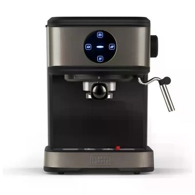 BLACK+DECKER BXCO850E Macchina da Caffè Espresso 850 W, 20 Bar, Serbatoio 1,5 L BLACK+DECKER BXCO850E Macchina da Caffè Espresso 850 W, 20 Bar, Serbatoio 1,5 L