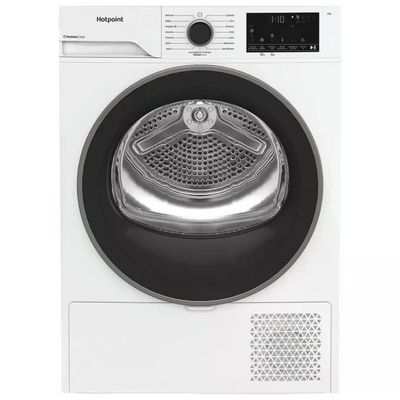 Hotpoint HPTS 74D BS IT Délica – Asciugatrice slim a pompa di calore 7 kg, classe C, bianca