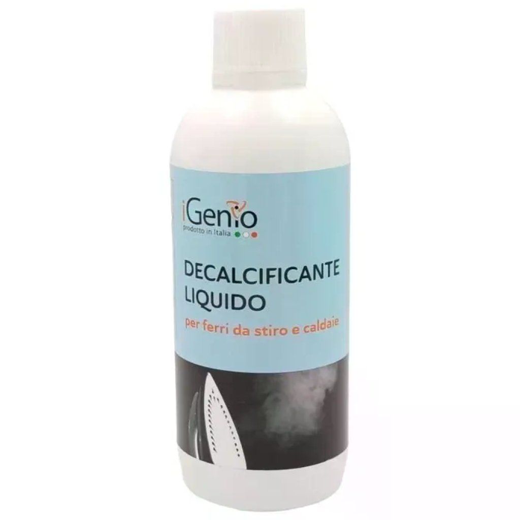 I-GENIO Decalcificante Liquido per Ferri da Stiro e Caldaie