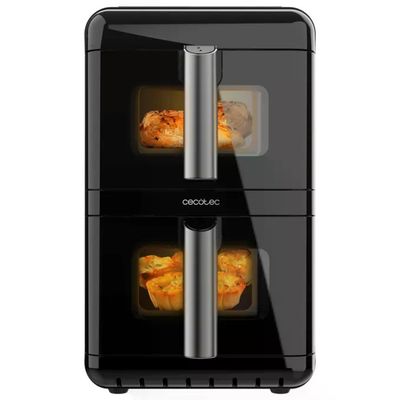 Cecotec A01EU01109325 Cecofry DuoLevel 12000 Window Friggitrice ad aria 12 L 2900 W 2 Cestelli 10