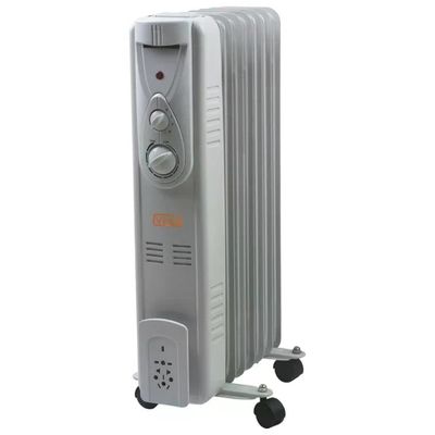 Vinco HYF17 Radiatore a Olio 1500 W, 7 Elementi, Grigio