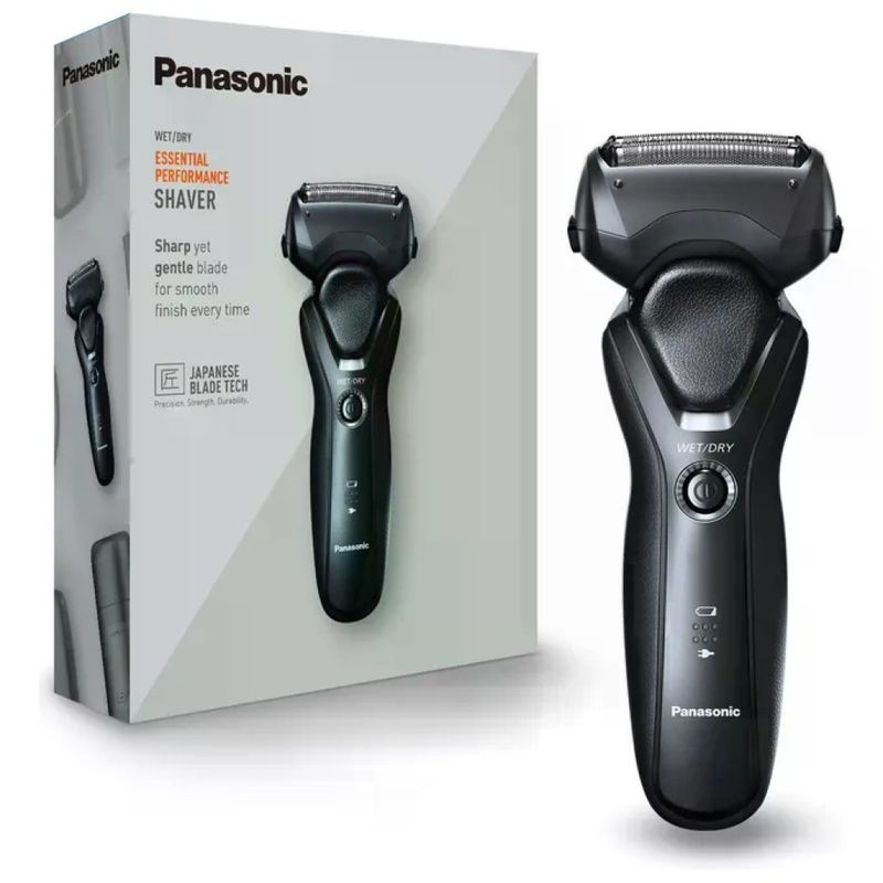 Panasonic ES-RT37-K503 Rasoio Elettrico Wet&Dry a 3 Lame Panasonic ES-RT37-K503 Rasoio Elettrico Wet&Dry a 3 Lame