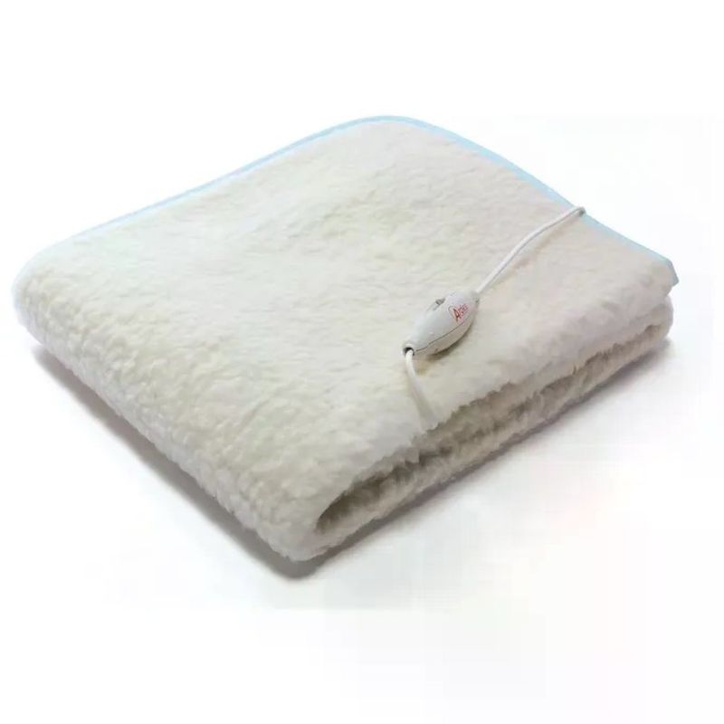 Ardes AR411 Morpheo Scaldaletto Singolo in Pura Lana 80 x 150 cm, 60 W, Beige