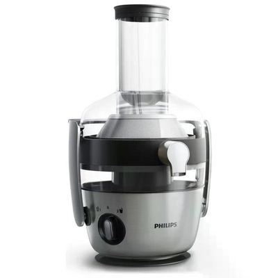 Philips Avance HR1921/20 Centrifuga FiberBoost 1100 W, Nero e Argento
