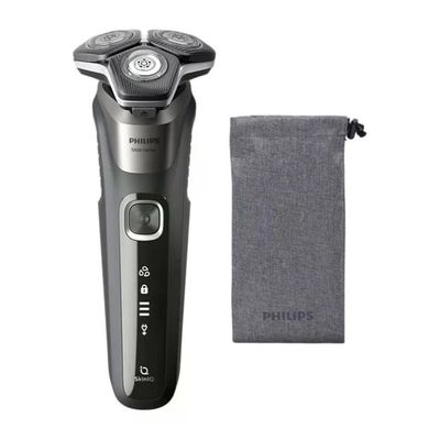 Philips S588710 Shaver Series 5000 Rasoio elettrico Rotante Wet Dry 3 testine autonomia 60 min colore Philips S588710 Shaver Series 5000 Rasoio elettrico Rotante Wet Dry 3 testine autonomia 60 min colore