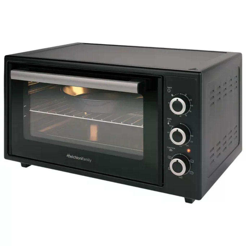 Melchioni Ardente 45 – Forno elettrico ventilato 45 L, 1634 W, nero