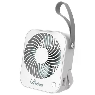 Ardes AR5F03BT Tauro Mini Ventilatore Portatile USB, 10 cm, 3 Velocità, Batteria 2000 mAh