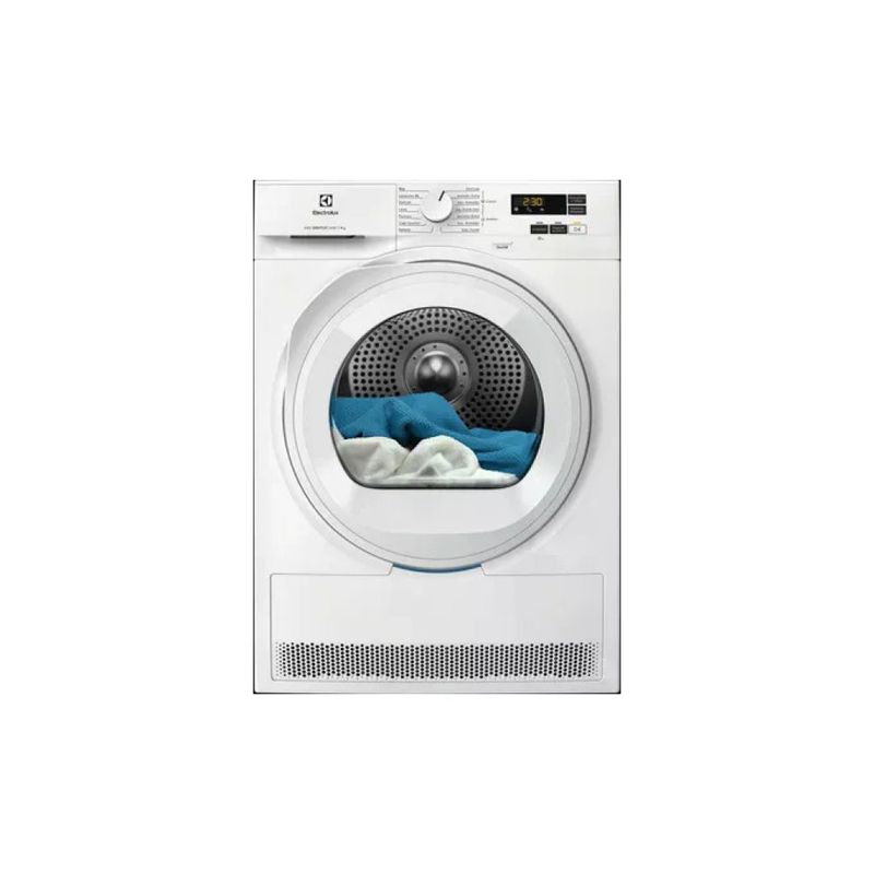 Electrolux EW6HA19G Serie 600 GentleCare Asciugatrice a Pompa di Calore, 9 kg, Classe C, 64 dB, Bianca