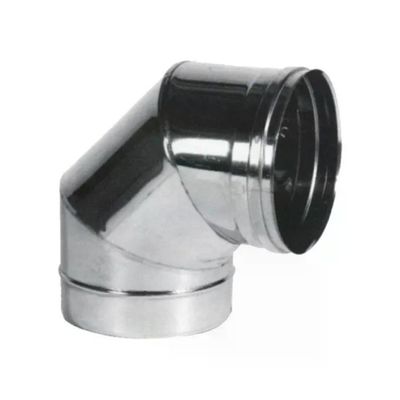 Maral Gomito Inox a Settori 90° 12 cm Maral Gomito Inox a Settori 90° 12 cm