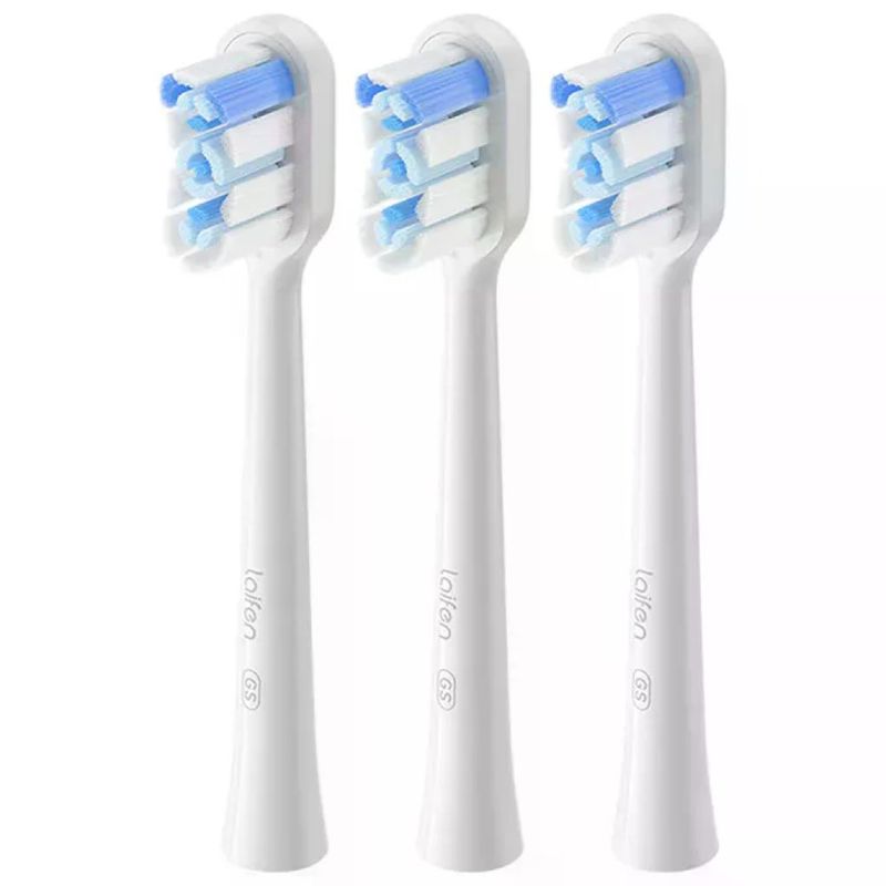 Laifen Wave Super-Clean - 6 Testine di Ricambio Bianche
