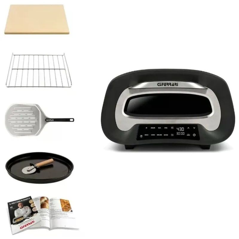 G3 Ferrari Pronto Pizza G10186 Forno Elettrico 1700 W Nero G3 Ferrari Pronto Pizza G10186 Forno Elettrico 1700 W Nero