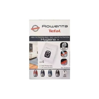 Rowenta Hygiene+ ZR200520 Sacchetti per Aspirapolvere, 4 Pezzi Rowenta Hygiene+ ZR200520 Sacchetti per Aspirapolvere, 4 Pezzi
