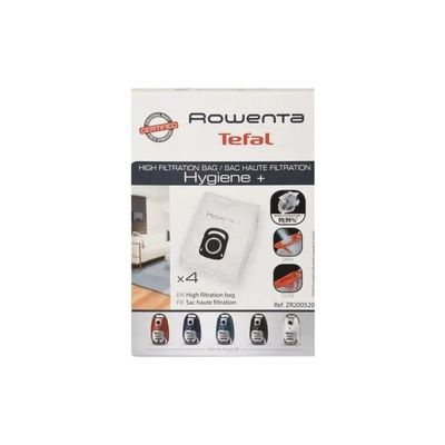 Rowenta Hygiene+ ZR200520 – Sacchetti per aspirapolvere, 4 pezzi