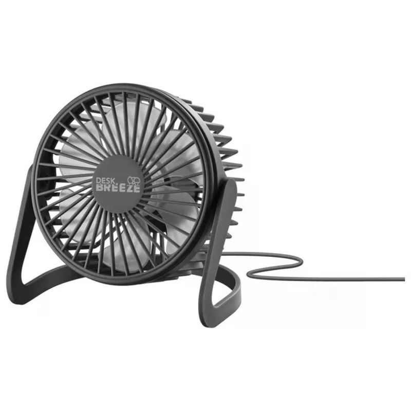 Techly Desk Breeze ventilatore USB da tavolo nero Techly Desk Breeze ventilatore USB da tavolo nero