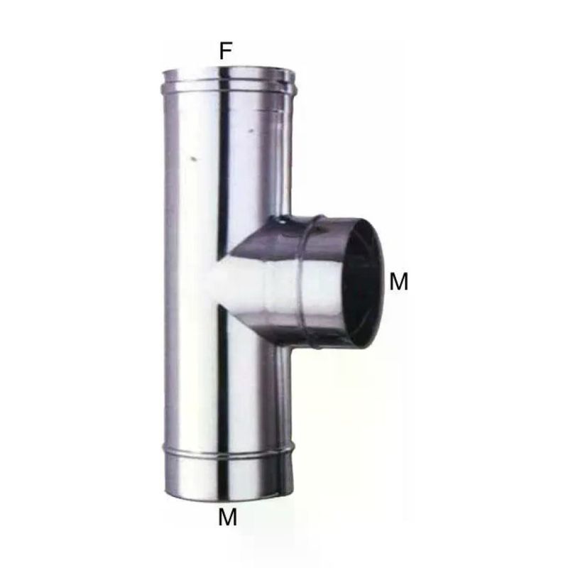 ALA 2000 ALA Gomito a T in acciaio inox AISI 316L 16 mm ALA 2000 ALA Gomito a T in acciaio inox AISI 316L 16 mm