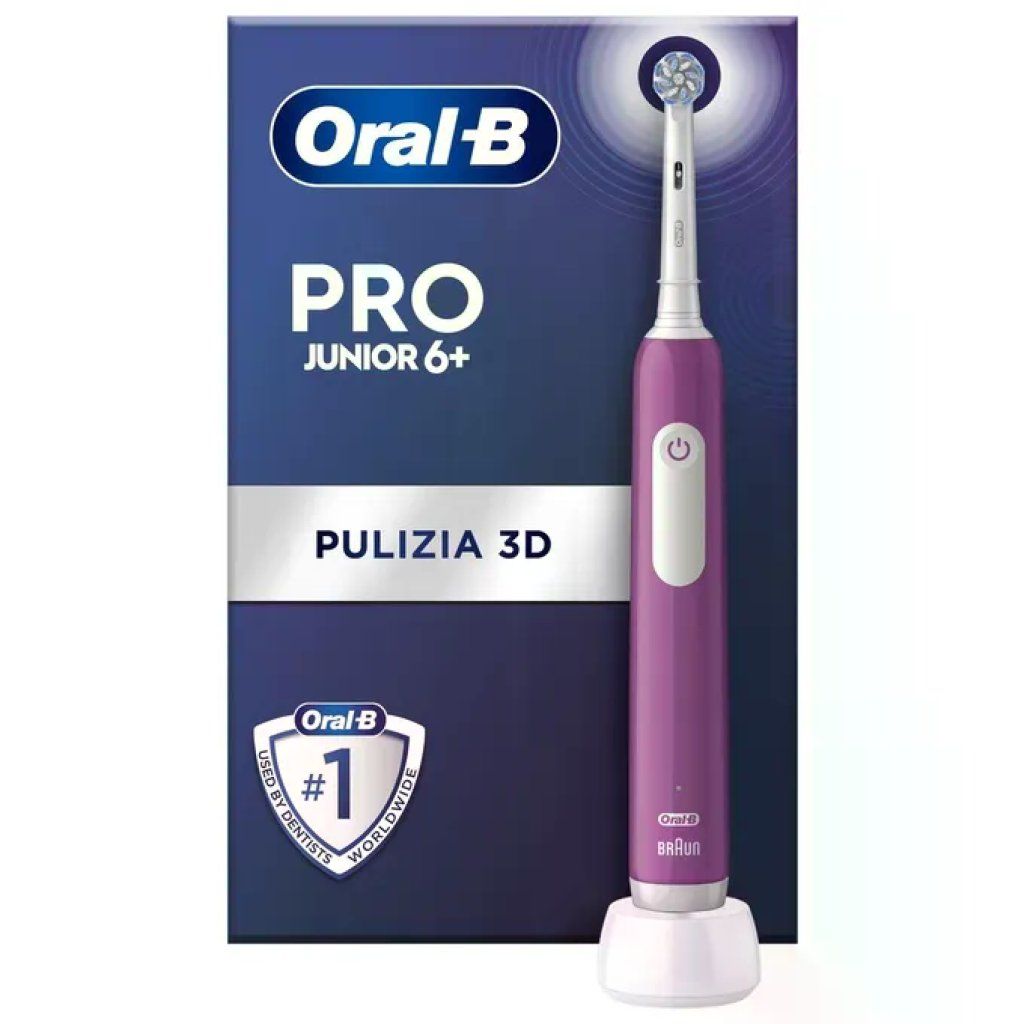 BRAUN Oral-B Junior 6+ spazzolino elettrico ricaricabile viola BRAUN Oral-B Junior 6+ spazzolino elettrico ricaricabile viola