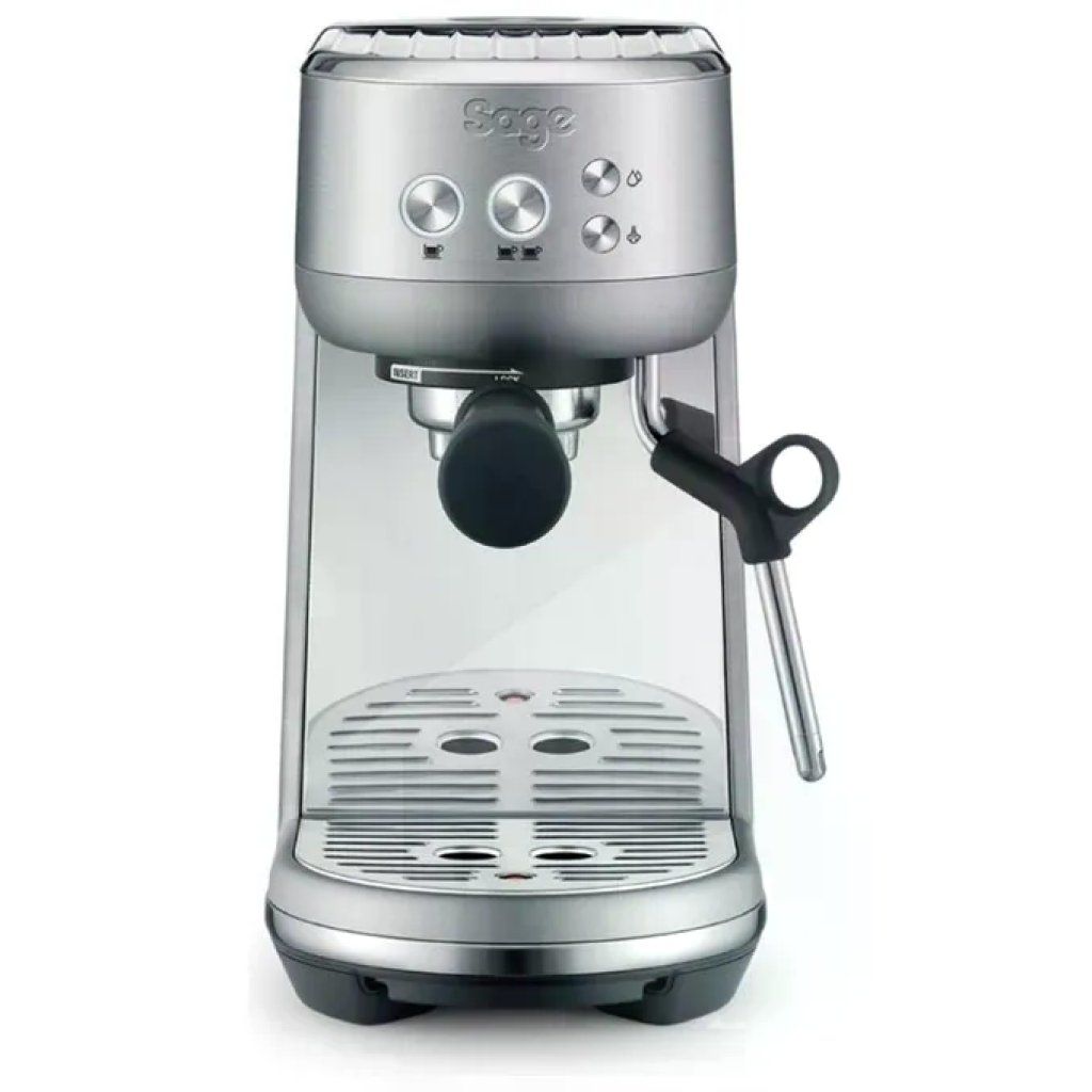 Sage the Bambino SES450BSS4EEU1 – Macchina per espresso manuale, 1600 W, 1,4 L, acciaio inox