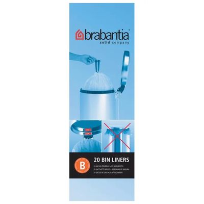 Brabantia PerfectFit Sacchetti Tipo B da 5 L, 20 Pezzi