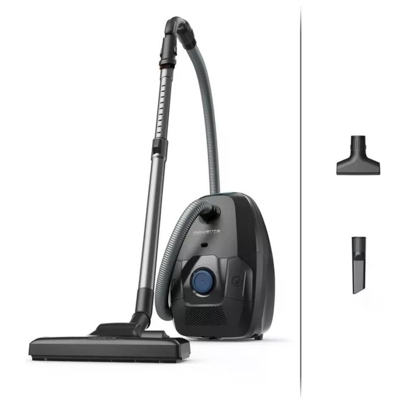 Rowenta Green Force Max RO4931EA Aspirapolvere con Sacco, 900 W, 4,5 L, Nero
