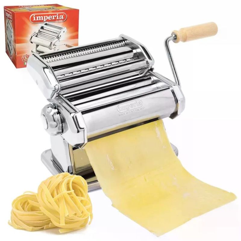 Imperia iPasta SP-150 Sfogliatrice Manuale in Acciaio Cromato