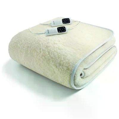 Imetec 16634 Scaldasonno Adapto Termoforo Matrimoniale 150x160 cm 300 W 6 temperature Lana e Merino Imetec 16634 Scaldasonno Adapto Termoforo Matrimoniale 150x160 cm 300 W 6 temperature Lana e Merino