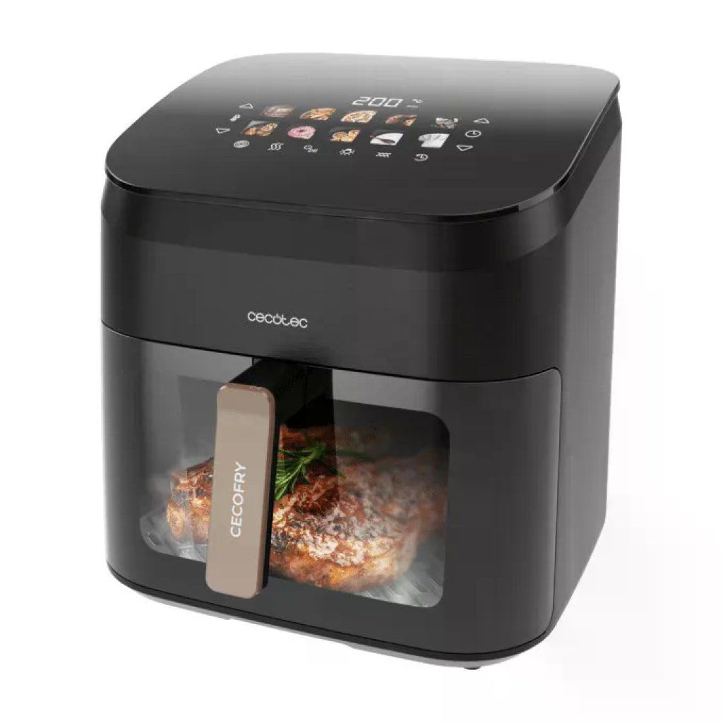 Cecotec Cecofry&Grill Smokin' 8500 Friggitrice ad Aria 8,5 L, 2200 W, con Affumicatore Cecotec Cecofry&Grill Smokin' 8500 Friggitrice ad Aria 8,5 L, 2200 W, con Affumicatore