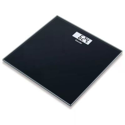 Beurer GS 10 Bilancia Pesapersone Digitale in Vetro Nero, Portata 180 kg Beurer GS 10 Bilancia Pesapersone Digitale in Vetro Nero, Portata 180 kg