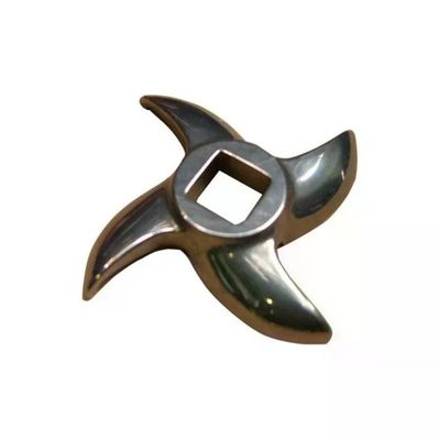 TRE SPADE Coltello per Tritacarne N. 8 in Acciaio Inox, 4 Taglienti