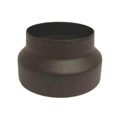SAVE Riduzione fumisteria smaltata SAVE 14-12 cm nero opaco