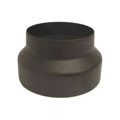 SAVE ENO13F12M Riduzione Smaltata per Tubo Fumi 13/12 cm, Nero Opaco