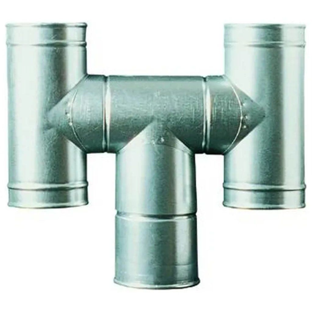 VIGOR-BLINKY Comignolo a H zincato 12 cm