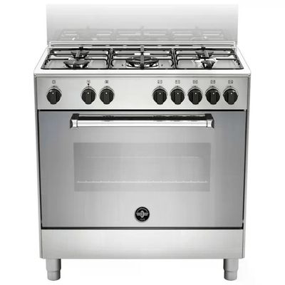 La Germania AMN855EXV Cucina Gas ed Elettrica Inox