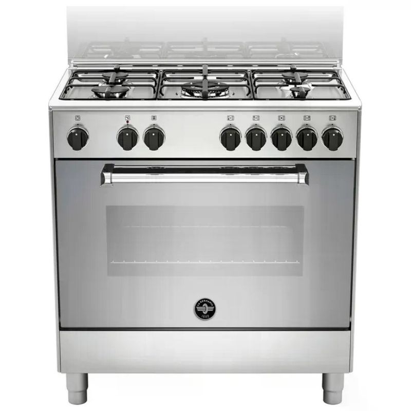 La Germania AMN855EXV Cucina Gas ed Elettrica Inox