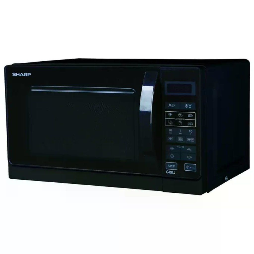Sharp R-742BKW Forno a Microonde con Grill 25 L, 900 W, Nero Sharp R-742BKW Forno a Microonde con Grill 25 L, 900 W, Nero