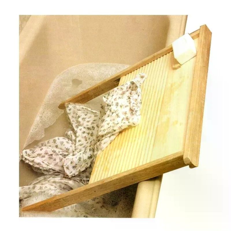 YEPPON Machx M60164 Naviglio Asse da Lavare Reversibile in Pioppo 65×80 cm