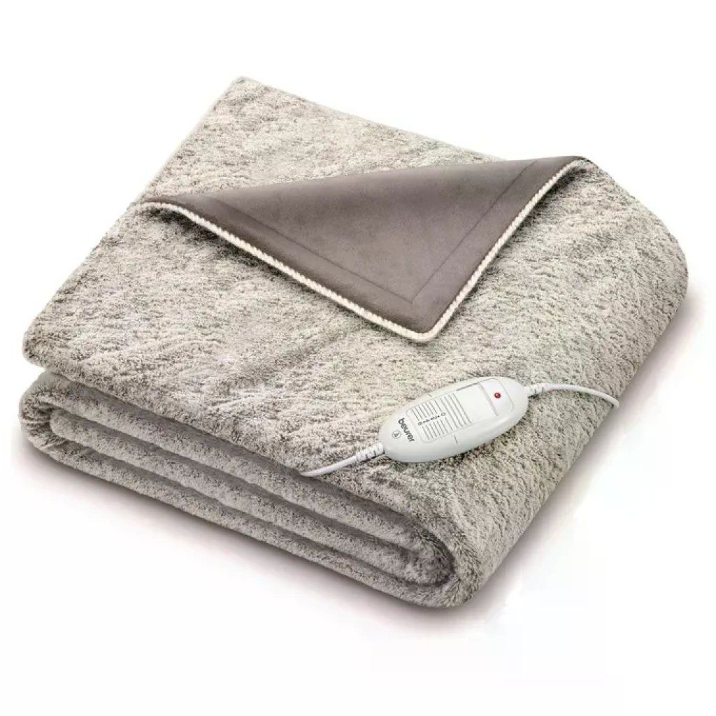 Beurer HD 75 Cosy Nordic Termocoperta Elettrica Taupe 180 x 130 cm, 100 W Beurer HD 75 Cosy Nordic Termocoperta Elettrica Taupe 180 x 130 cm, 100 W