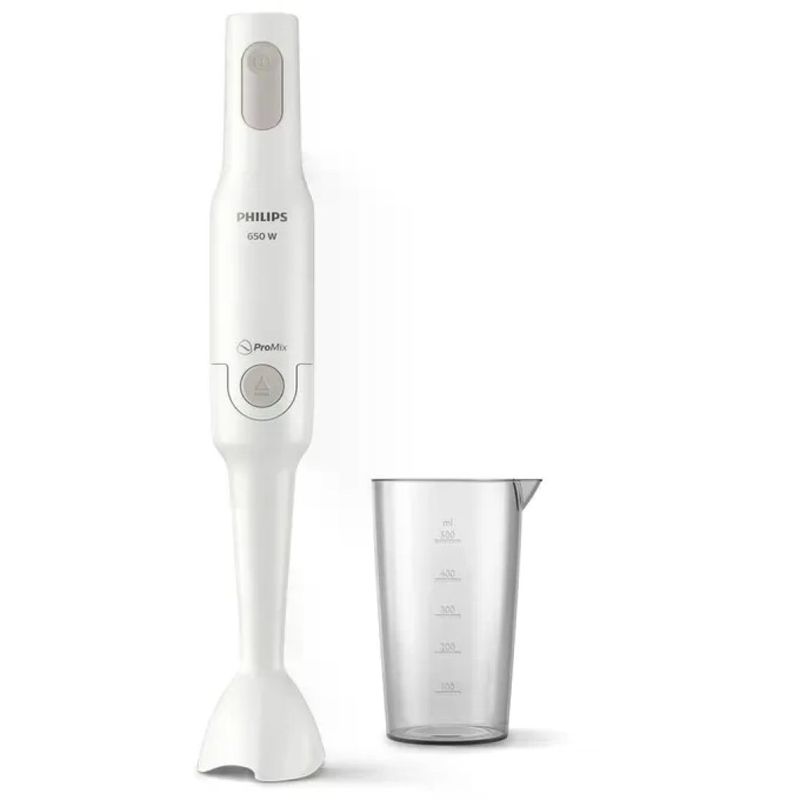 Philips HR2531/00 Daily Collection Frullatore a Immersione ProMix 650 W Bianco