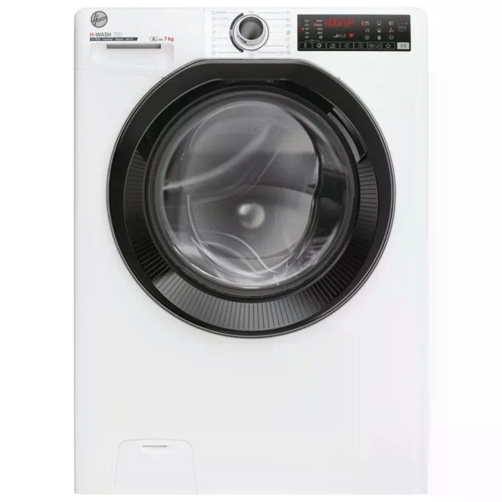 Hoover H-WASH 350 Lavatrice Slim 7 kg, 1300 giri, Classe A-10%, Bianca