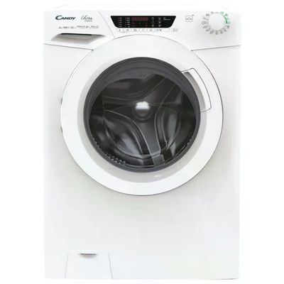 Candy HE 1284TWM6/1-S Lavatrice 8 kg 1200 giri, Classe A, Wi-Fi, Bianca Candy HE 1284TWM6/1-S Lavatrice 8 kg 1200 giri, Classe A, Wi-Fi, Bianca