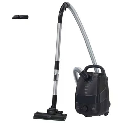 Hoover HE2Z10A Aspirapolvere con Sacchetto, 3,5 L, Nero e Grigio