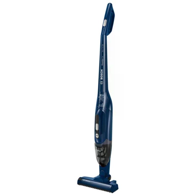 Bosch BBHF216 Serie 2 – Scopa elettrica 2 in 1, senza sacco, blu